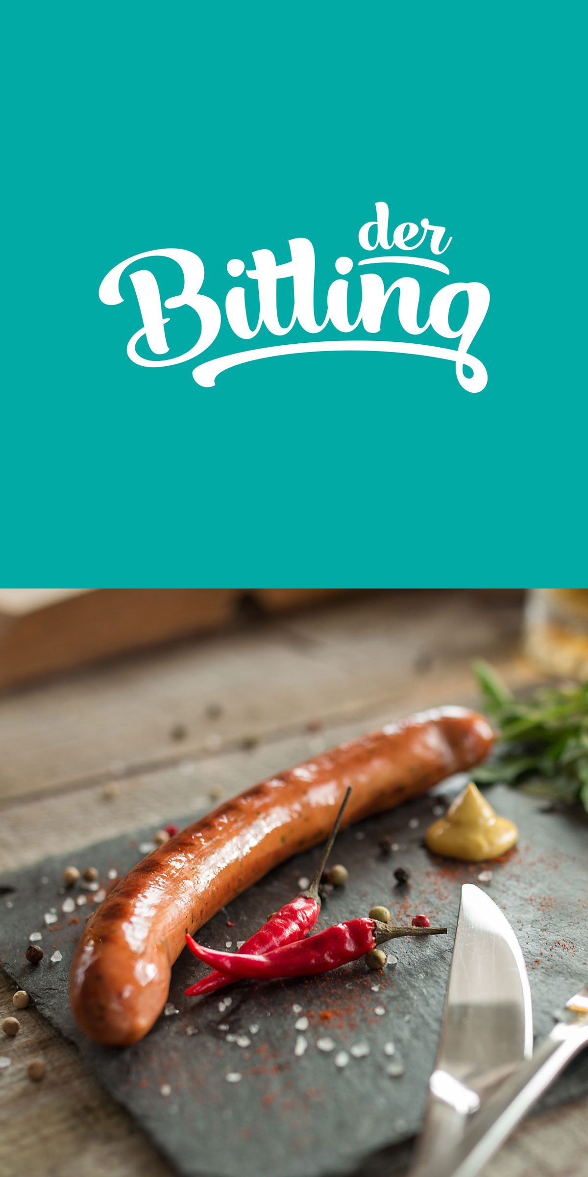 Der Bitling - Die Wurst mit Bitburger Bier Geschmack