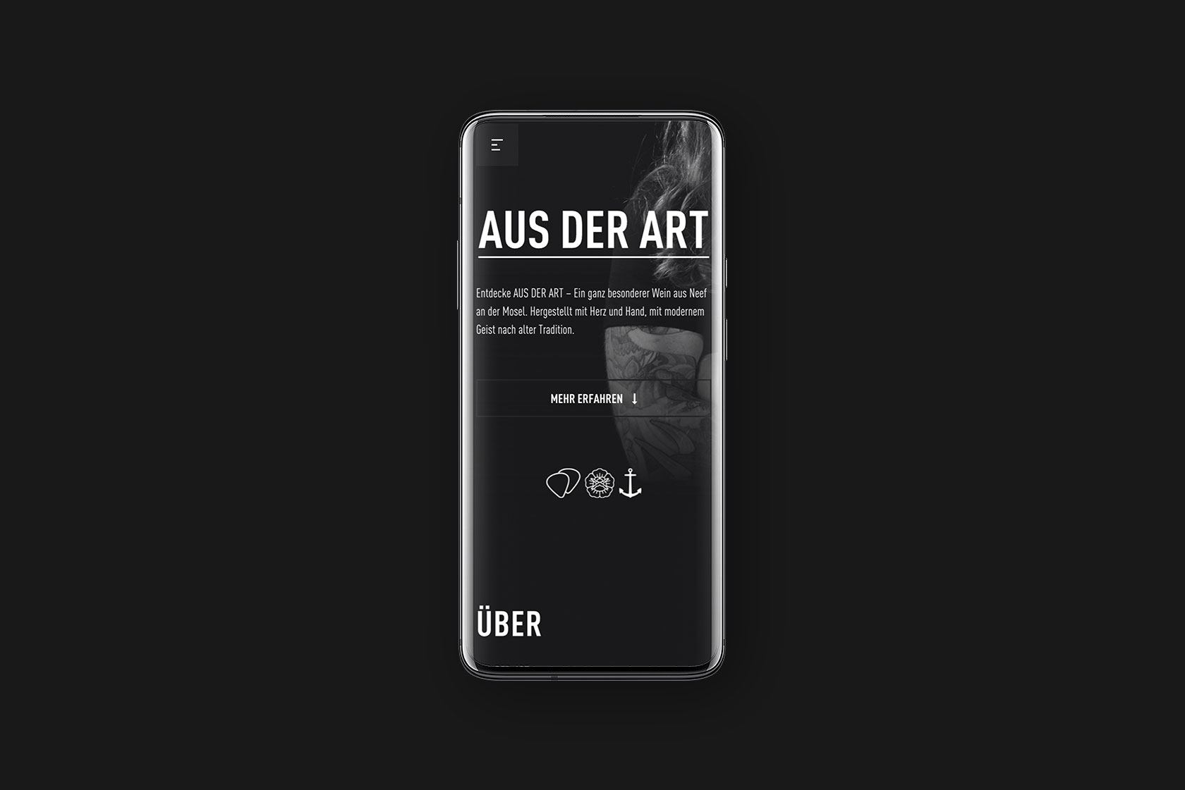 Responsive Webdesign für Aus der Art